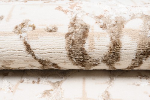 Dywan nowoczesny H880R Shrnik Cream Hera HFW miękkość runa