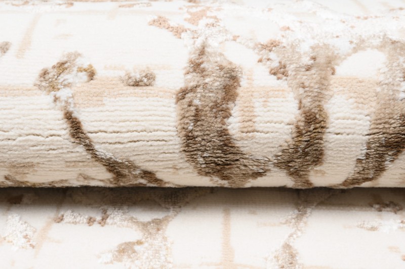 Dywan nowoczesny H880R Shrnik Cream Hera HFW miękkość runa