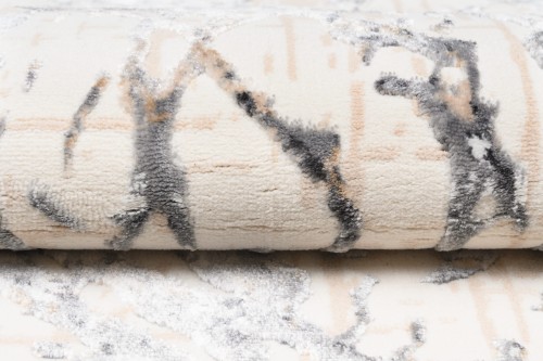 Dywan nowoczesny H880P Shrink Cream Hera HBV miękkość runa