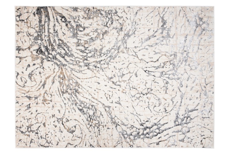 Dywan nowoczesny H880P Shrink Cream Hera HBV widok z góry