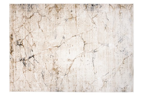 Dywan nowoczesny TZ07B Shrnik cream Hera HBV widok z góry