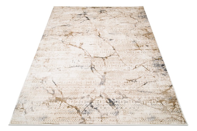 Dywan nowoczesny TZ07B Shrnik cream Hera HBV widok z perspektywy