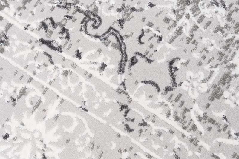 Dywan vintage TZ09A Shrnik l.gray Hera HBY runo