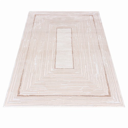 Dywan nowoczesny PC21A white Hera GZU widok z perspektywy