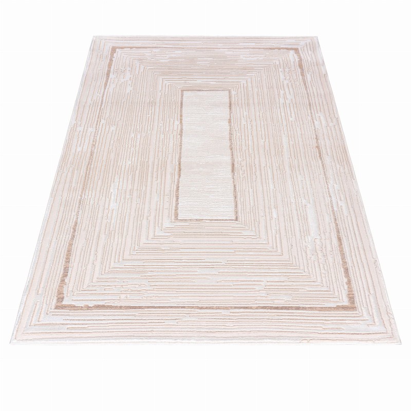 Dywan nowoczesny PC21A white Hera GZU widok z perspektywy