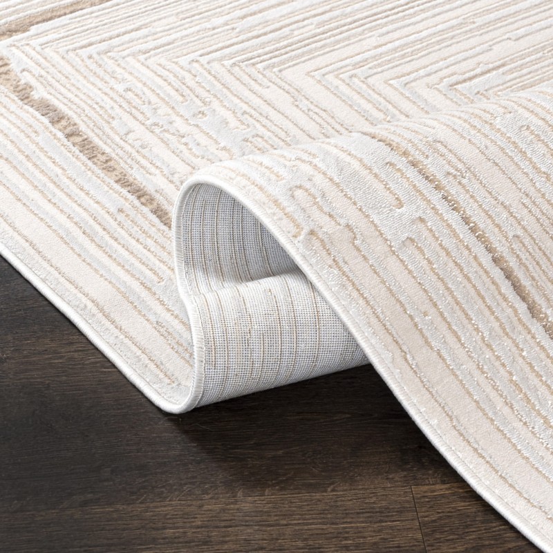 Dywan nowoczesny PC21A white Hera GZU spód