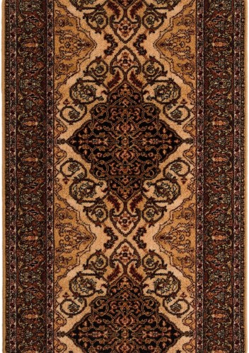 chodnik wełniany Agnella Isfahan Leyla bursztyn