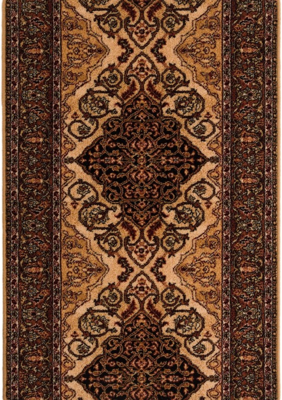 chodnik wełniany Agnella Isfahan Leyla bursztyn