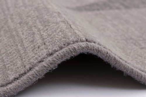 Obszycie wełniane dywanu Agnella Ballata Gavina szary