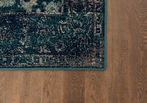 Brzegi dywanu Agnella Ballat Bevi w kolorze malachit