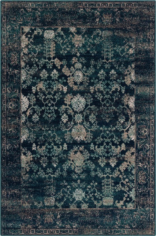 Dywan wełniany Agnella Ballat Bevi w kolorze malachit