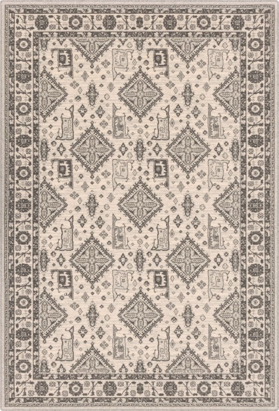 Dywan wełniany Agnella Ballata Emivo kolor szary