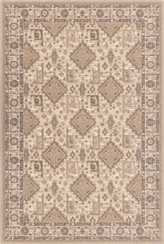 Dywan wełniany Agnella Ballata Emivo kolor beżowy