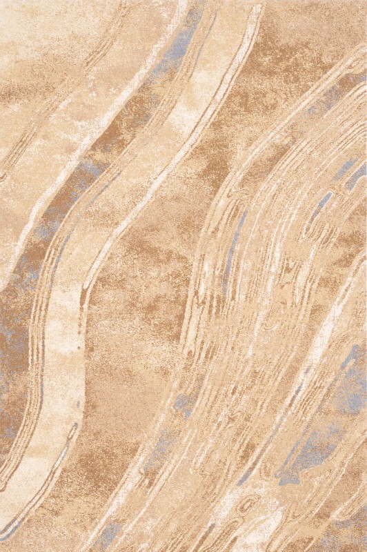 Dywan nowoczesny wełniany Agnella Tempo Fordite kolor złoty