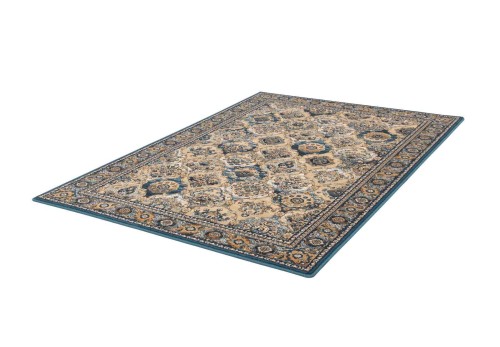 Dywan wełniany Agnella Isfahan Forenza kolor szmaragdowy rozmiar 1,33x1,80 m