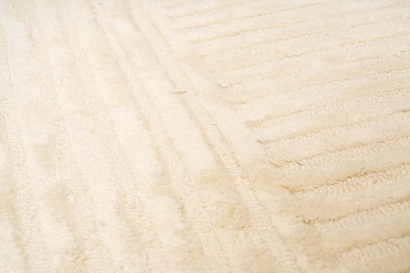 Detal dywanu Carpet Decor Handmade Sierra w kolorze ivory