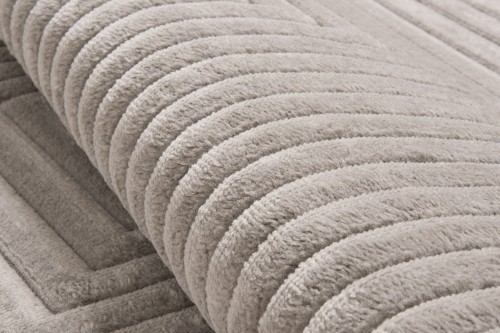 Runo dywanu nowoczesnego Lily D787AG szarego