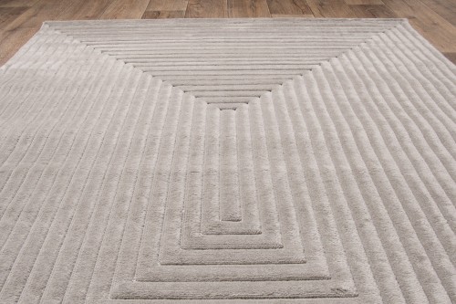 Wzór dywanu nowoczesnego Lily D787AG szarego