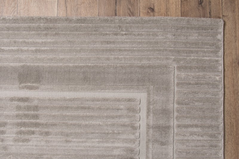 Boki dywanu nowoczesnego Lily D785AG szary