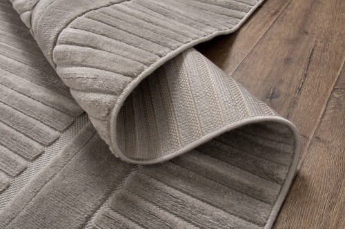 Obszycie dywanu nowoczesnego Lily D785AG szary