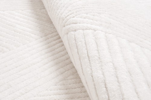 Runo dywanu nowoczesnego Lily D858AW krem