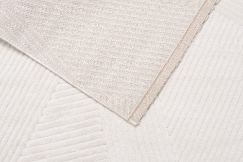 Spód dywanu nowoczesnego Lily D858AW krem