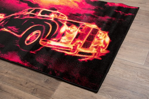 Dywan młodzieżowy Kolibri 11116/182 auto na podłodze