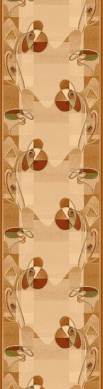 chodnik na metry Agnella Isfahan Himalia kolor sahara_ rozmiar 80x300m