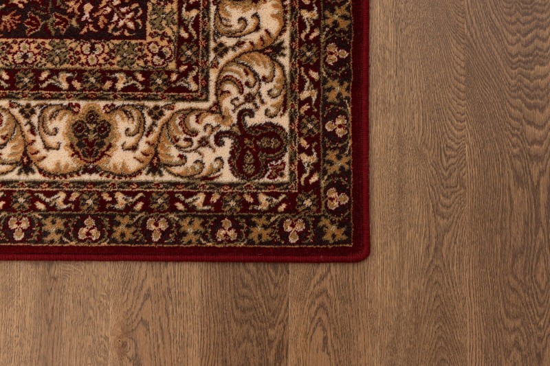 Brzegi dywanu Agnella Isfahan Almas bursztyn