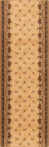 Chodnik wełniany na metry Agnella Isfahan Dafne sahara 1x3 m