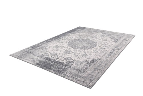 Dywan w stylu vintage Agnella Isfahan Okutan w kolorze szarym