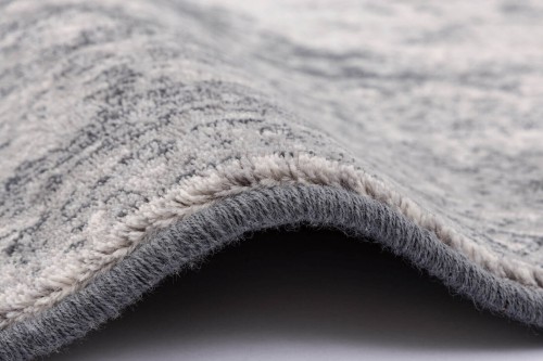 Obszycie dywanu Agnella Isfahan Okutan w kolorze szarym