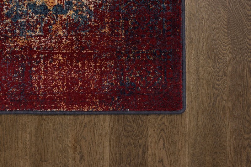 dywanu Agnella Isfahan Baszra kolor bordowy