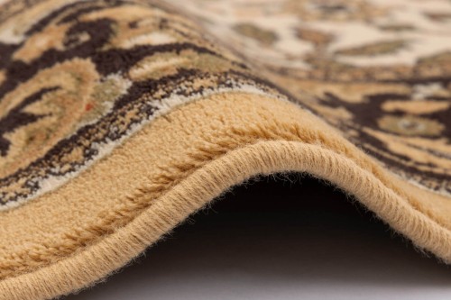 Obszycie wełniane dywanu Agnella Isfahan Itamar krem