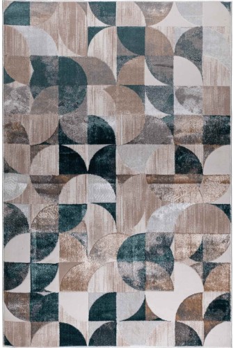 Dywan nowoczesny Evaz geometria wielokolorowy