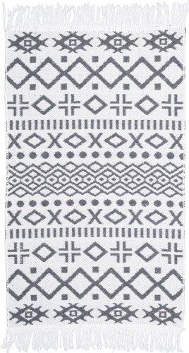 Dywan dwustronny Kilim Boho antracytowy