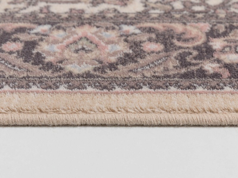 Obszycie wełniane dywanu Agnella Isfahan Itamar alabastrowy