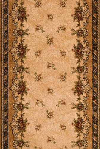 Chodnik wełniany na metry Agnella Isfahan Dafne sahara