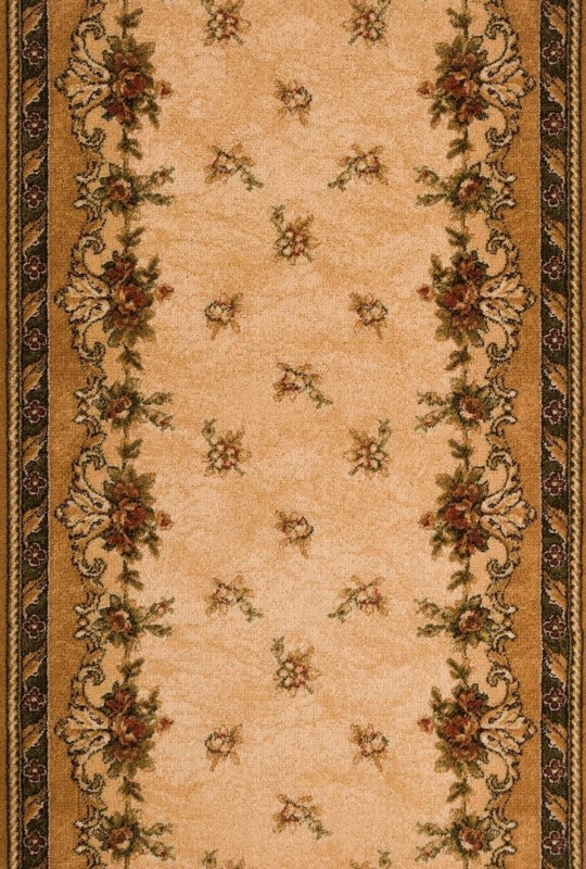 Chodnik wełniany na metry Agnella Isfahan Dafne sahara