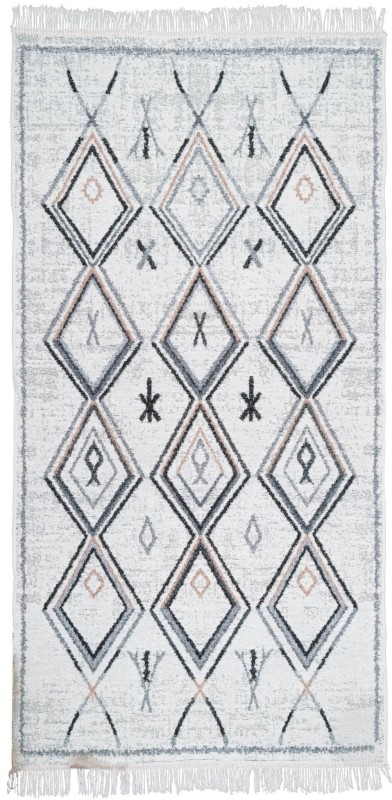 Dywan dwustronny Kilim Modern etno szary