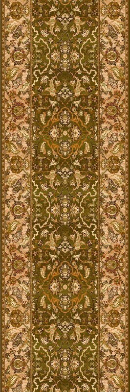 chodnik wełniany Agnella Agnus Hetman oliwka w rozmiarze 1x3 m