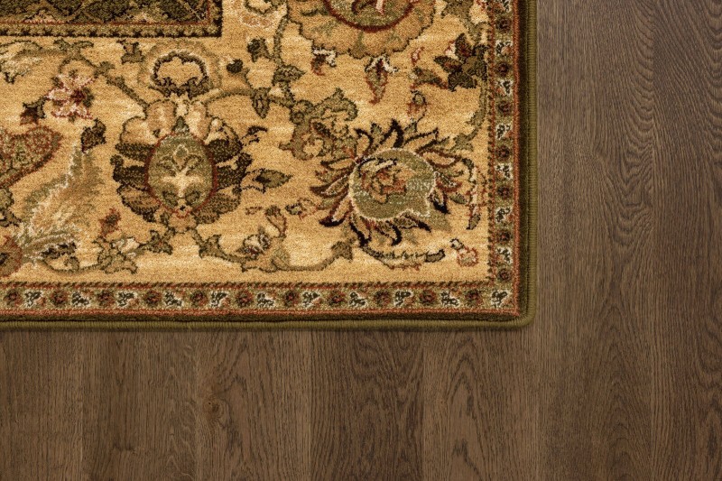 Brzegi dywanu Agnella Agnus Hetman kolor oliwka