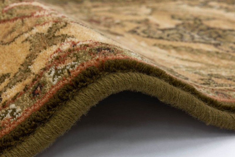 Obszycie wełniane dywanu Agnella Agnus Hetman oliwka