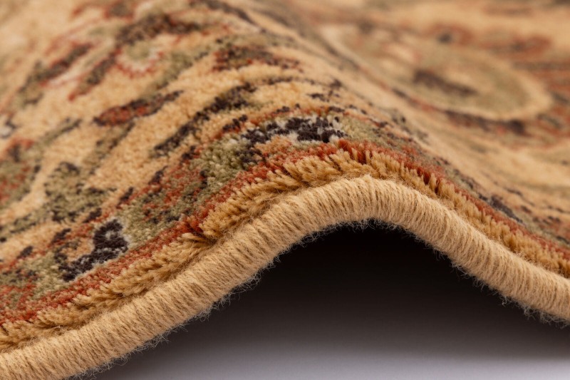 Obszycie wełniane dywanu Agnella Agnus Hetman sahara