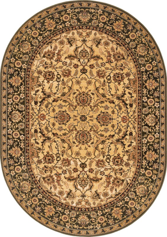 Dywan owalny wełniany Agnella Agnus Stolnik sahara rozmiar 1,70x2,40 m