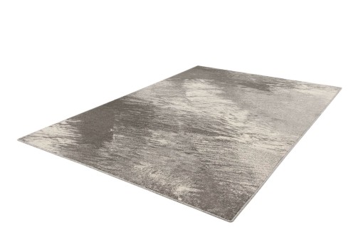 Dywan wełniany nowoczesny Agnella Ballata Jos szary - zdjęcie dywanu pod kątem