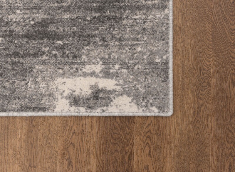 Róg dywanu wełnianego Agnella Ballata Sena jasno szary