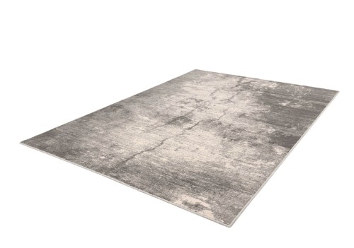 Dywan wełniany loft Agnella Ballata Sena jasny szary w perspektywie