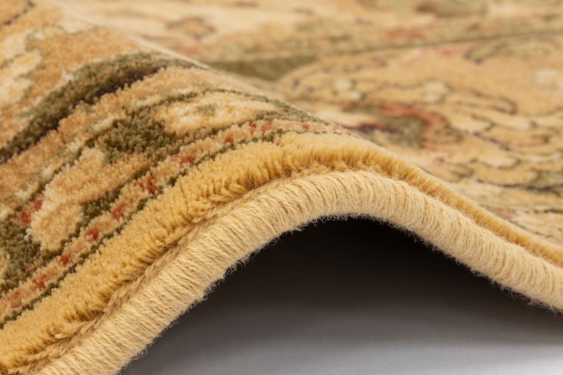 Obszycie wełniane dywanu Agnella Agnus Rejent sahara