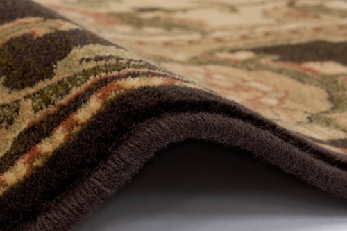 Obszycie wełniane dywanu Agnella Agnus Starosta sahara